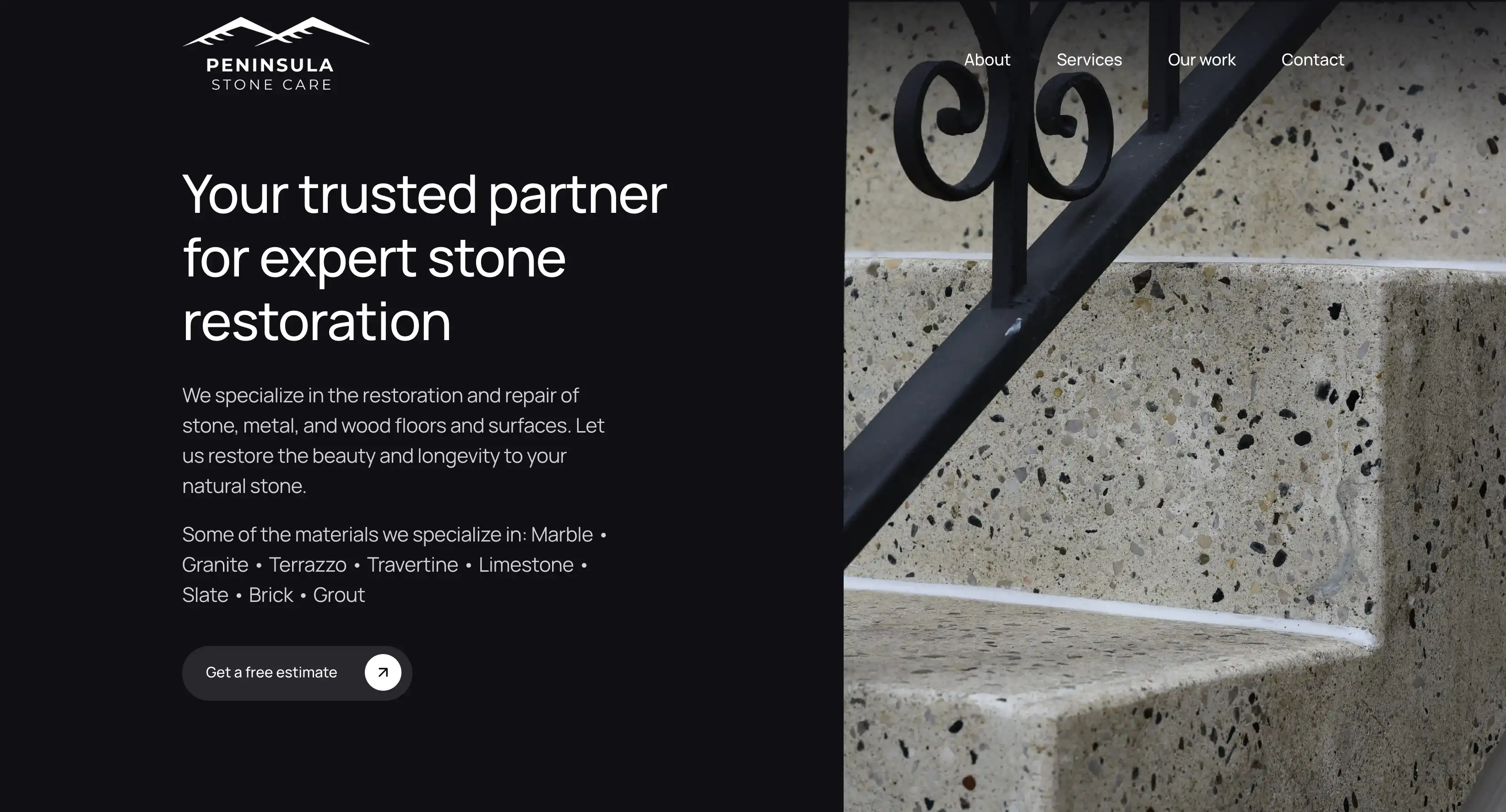 Modernizing a Stone Restoration Business - 3 of 4